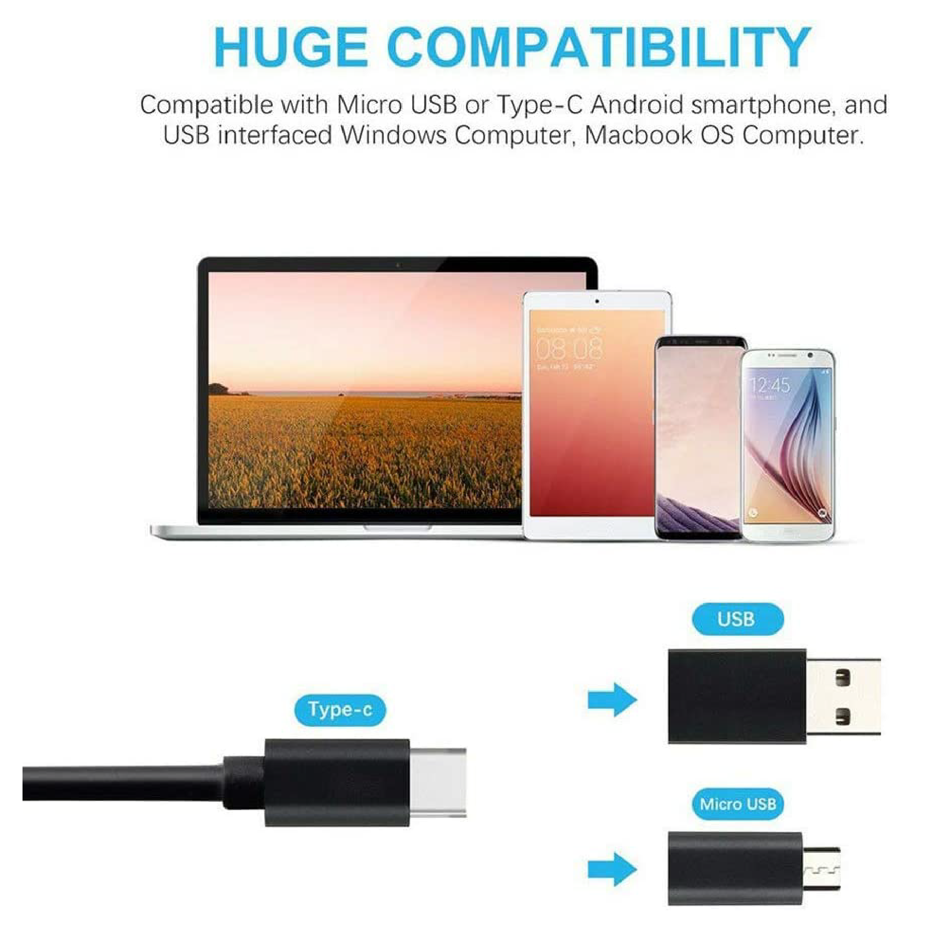 Miniatura 6 de Camara Endoscopio 5 Metros Usb Celular